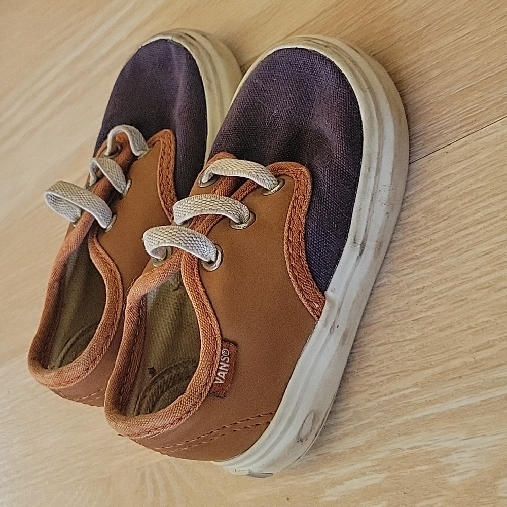 Toddler size 4 slip on vans